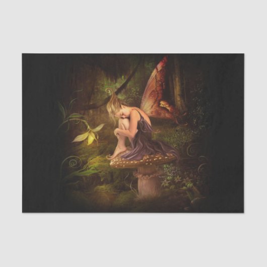 Pilzmärchen Seidenpapier (Vorderseite)