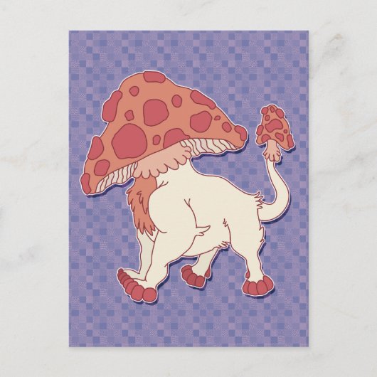 Pilzmonster Postkarte (Vorderseite)