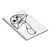 Pilzmöwe Notizblock (Rechte Seite)