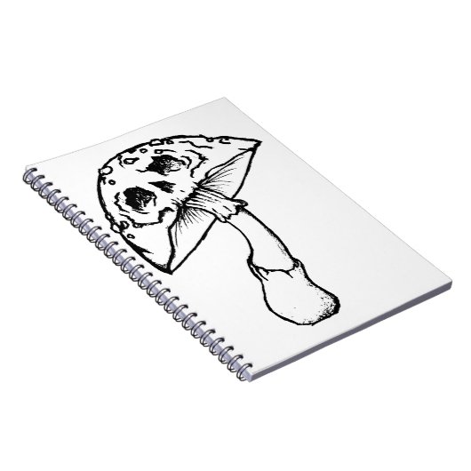 Pilzmöwe Notizblock (Rechte Seite)