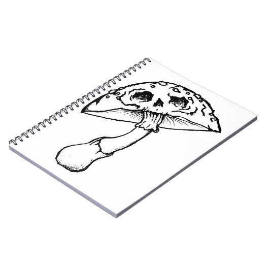 Pilzmöwe Notizblock (Linke Seite)