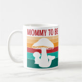 Pilzmuschel als Babydusche Kaffeetasse (Links)