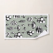 Pilzmuster Badhandtuch Set (Handtuch)