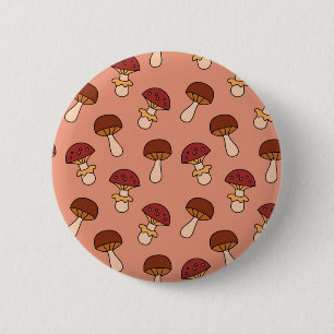Pilzmuster Button