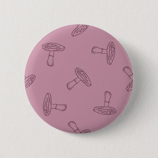 Pilzmuster Button (Vorderseite)