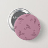 Pilzmuster Button (Vorne & Hinten)