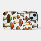 Pilzmuster-Design iPhone 15 Hülle (Rückseite (Horizontal))
