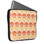Pilzmuster im modernen Stil Laptopschutzhülle (Vorne Rechts)
