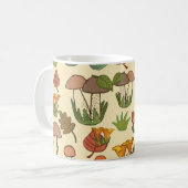 Pilzmuster.  kaffeetasse (Vorderseite Links)