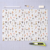 Pilzmuster Seidenpapier (Handwerk)