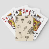 Pilzmuster Spielkarten (Rückseite)
