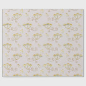 Pilzpackpapier Geschenkpapier (Flach)