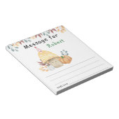 Pilzpilz Geburtstagskapsel Notizblock (angewinkelt)