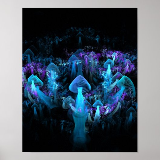 Pilzplakat Poster (Vorne)