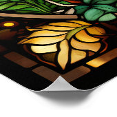 Pilzplakat Poster (Ecke)