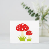 Pilzpostkarte Postkarte (Stehend Vorderseite)