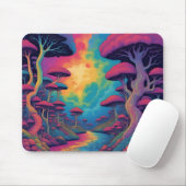 Pilzreise Mousepad (Mit Mouse)