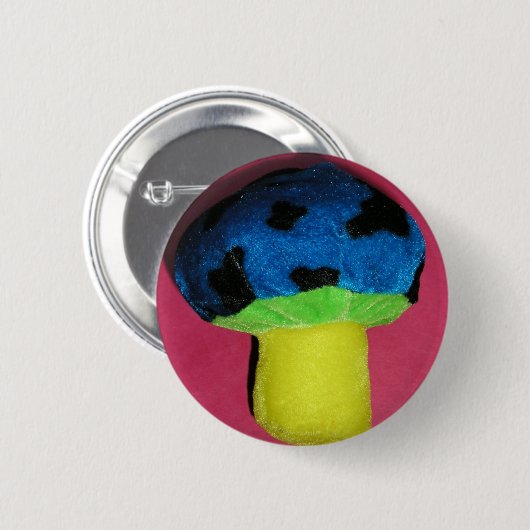 Pilzrot Button (Vorne & Hinten)