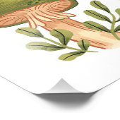 Pilzsaal-Stil Fotodruck (Ecke)