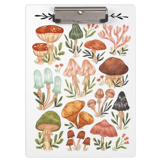 Pilzsaal-Stil Klemmbrett (Vorderseite)