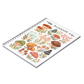 Pilzsaal-Stil Notizblock (Linke Seite)