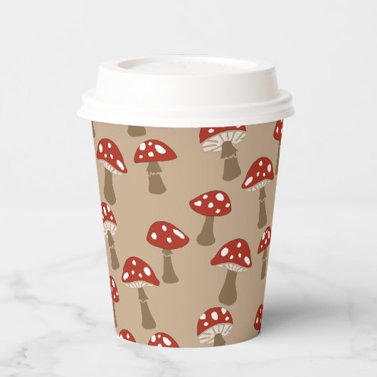 Pilzsäcke Pappbecher (Links)