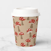 Pilzsäcke Pappbecher (Rückseite)