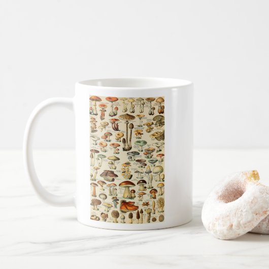 Pilzsammlung Kaffeetasse (Mit Donut)