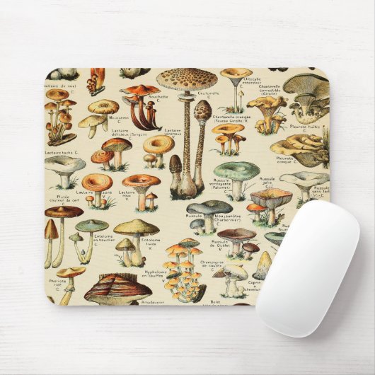 Pilzsammlung Mousepad (Mit Mouse)