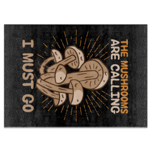 Pilzschmieden rufen schneidebrett