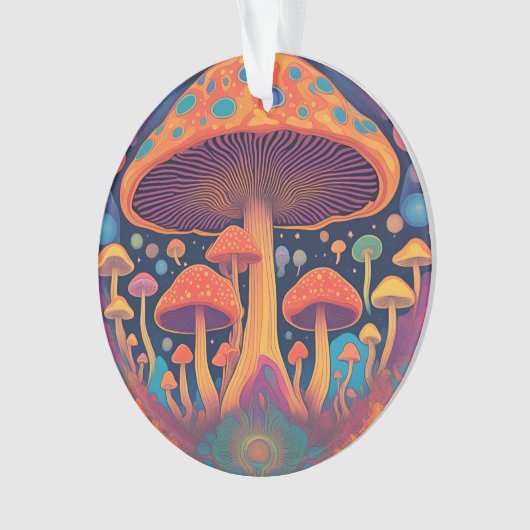 Pilzschmuck Ornament (Vorderseite)