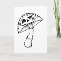 Pilzskull-Notizbuch