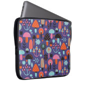Pilzsorte: Vintage Illustration Laptopschutzhülle (Vorne Rechts)