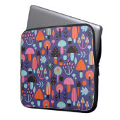 Pilzsorte: Vintage Illustration Laptopschutzhülle (Vorderseite Links)