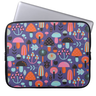 Pilzsorte: Vintage Illustration Laptopschutzhülle