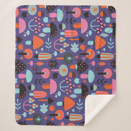 Pilzsorte: Vintage Illustration Sherpadecke (Vorderseite)