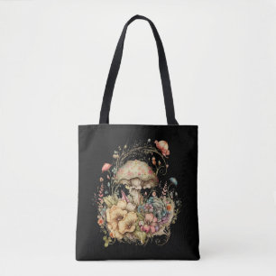Pilztasche mit Blumenmuster Tasche
