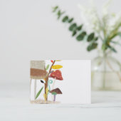 PilzVisitenkarte Visitenkarte (Stehend Vorderseite)