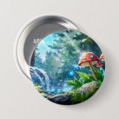 Pilzwald Button (Vorne & Hinten)