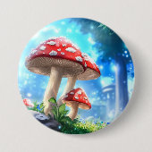 Pilzwald Button (Vorderseite)