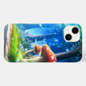 Pilzwald Case-Mate iPhone Hülle (Rückseite (Horizontal))