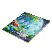 Pilzwald Fliese (Seite)