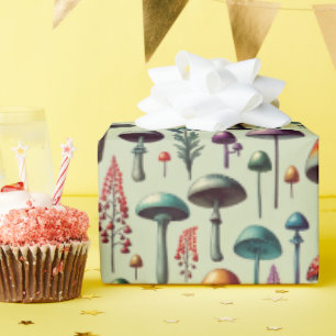 Pilzwald Geschenkpapier