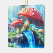 Pilzwald Keramikornament (Links)