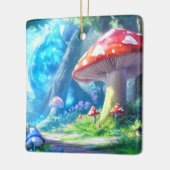 Pilzwald Keramikornament (Links)