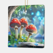 Pilzwald Keramikornament (Links)