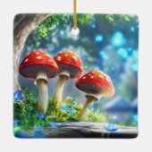Pilzwald Keramikornament (Rückseite)