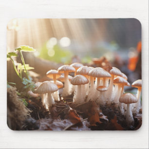 Pilzwald Natur Stille Ruhe Mousepad
