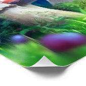 Pilzwald Poster (Ecke)