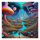 Pilzwald Poster (Vorderseite)